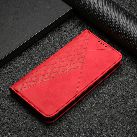 Handytasche Stand Schutzhülle Flip Leder Hülle Y05X für Google Pixel 7 5G Rot