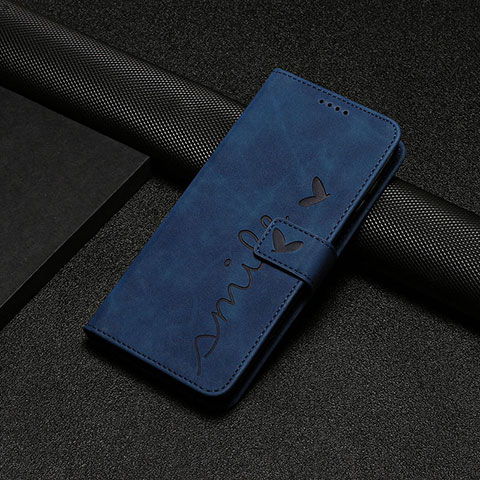 Handytasche Stand Schutzhülle Flip Leder Hülle Y06X für Motorola Moto Edge (2023) 5G Blau