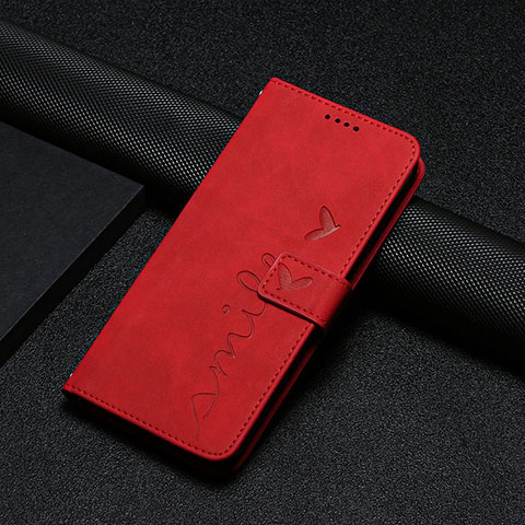 Handytasche Stand Schutzhülle Flip Leder Hülle Y06X für Motorola Moto Edge 40 5G Rot