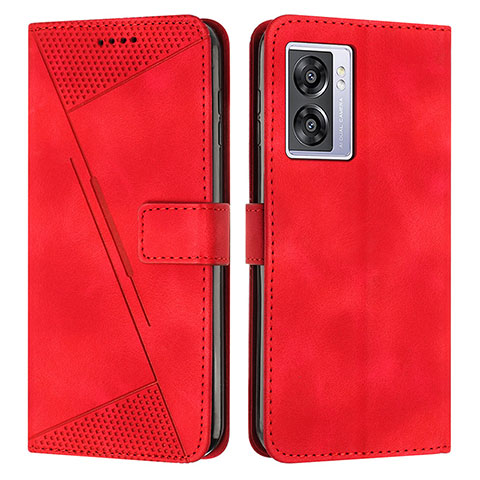 Handytasche Stand Schutzhülle Flip Leder Hülle Y07X für OnePlus Nord N300 5G Rot