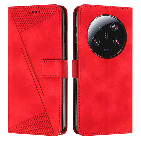 Handytasche Stand Schutzhülle Flip Leder Hülle Y07X für Xiaomi Mi 13 Ultra 5G Rot