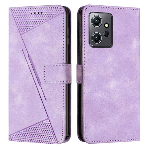 Handytasche Stand Schutzhülle Flip Leder Hülle Y07X für Xiaomi Redmi Note 12 4G Violett