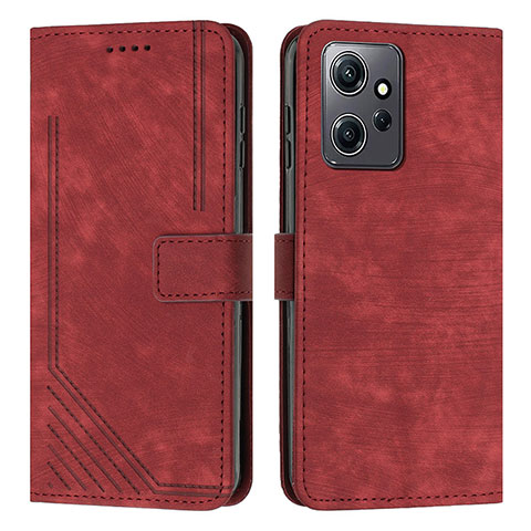 Handytasche Stand Schutzhülle Flip Leder Hülle Y08X für Xiaomi Redmi Note 12 4G Rot