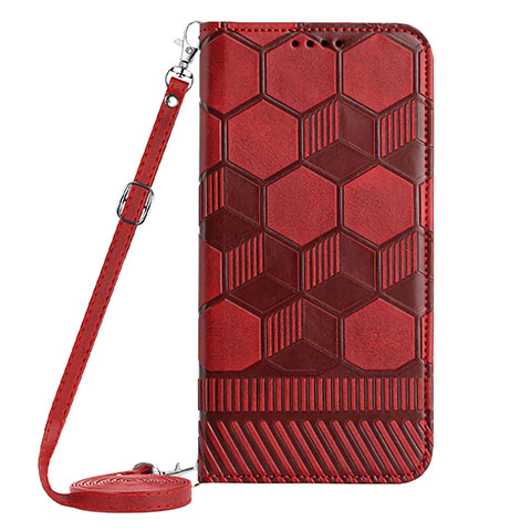 Handytasche Stand Schutzhülle Flip Leder Hülle YB1 für Samsung Galaxy A34 5G Rot