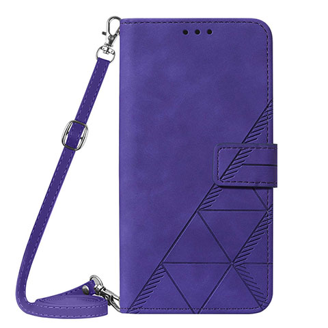 Handytasche Stand Schutzhülle Flip Leder Hülle YB4 für Samsung Galaxy A04 4G Violett