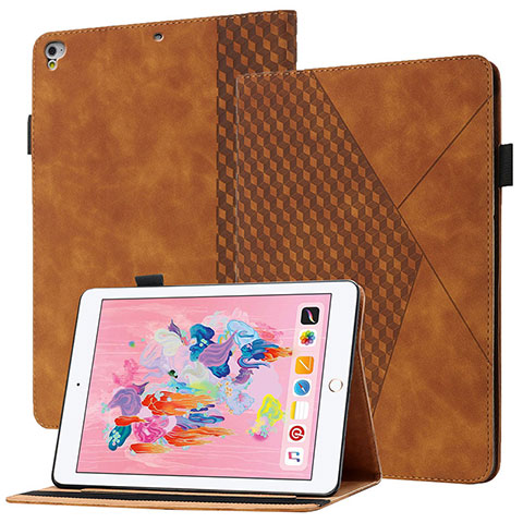 Handytasche Stand Schutzhülle Flip Leder Hülle YX1 für Apple iPad Air Braun