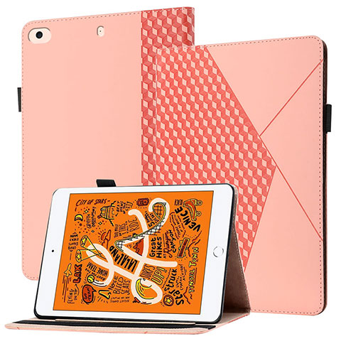 Handytasche Stand Schutzhülle Flip Leder Hülle YX1 für Apple iPad Mini 4 Rosegold