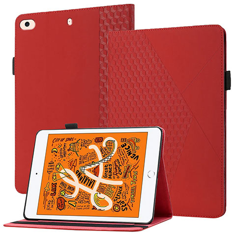 Handytasche Stand Schutzhülle Flip Leder Hülle YX1 für Apple iPad Mini 4 Rot