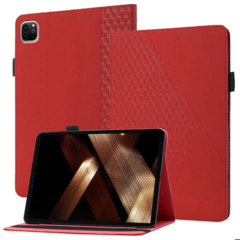 Handytasche Stand Schutzhülle Flip Leder Hülle YX1 für Apple iPad Pro 11 (2020) Rot