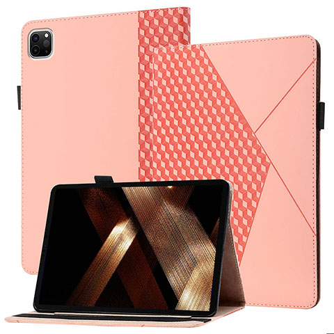 Handytasche Stand Schutzhülle Flip Leder Hülle YX1 für Apple iPad Pro 11 (2021) Rosegold