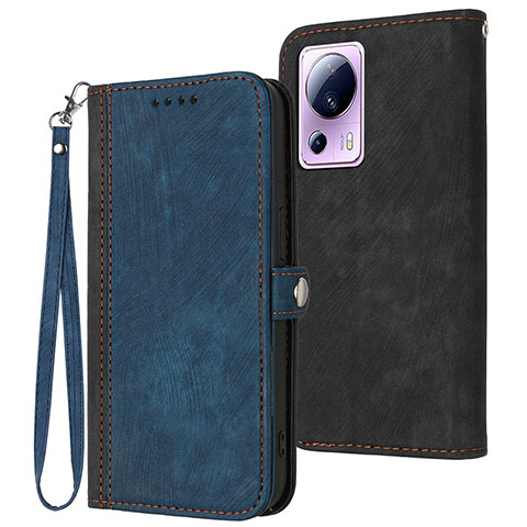 Handytasche Stand Schutzhülle Flip Leder Hülle YX1 für Xiaomi Civi 2 5G Blau