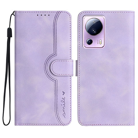 Handytasche Stand Schutzhülle Flip Leder Hülle YX2 für Xiaomi Mi 12 Lite NE 5G Violett