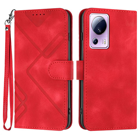 Handytasche Stand Schutzhülle Flip Leder Hülle YX3 für Xiaomi Civi 2 5G Rot