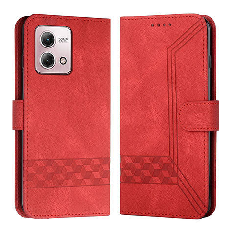 Handytasche Stand Schutzhülle Flip Leder Hülle YX4 für Motorola Moto G Stylus (2023) 4G Rot