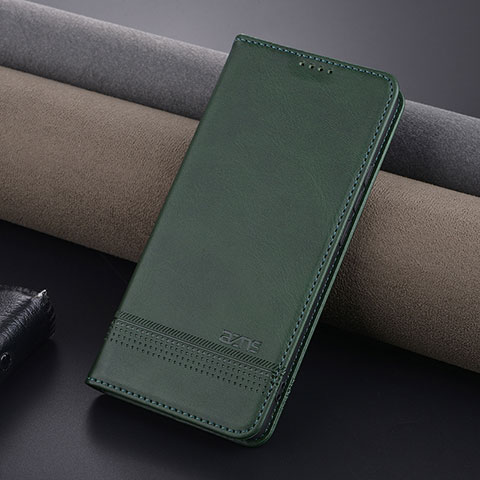 Handytasche Stand Schutzhülle Flip Leder Hülle YZ1 für Oppo A2 Pro 5G Grün