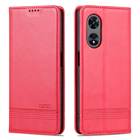 Handytasche Stand Schutzhülle Flip Leder Hülle YZ1 für Oppo A58 5G Pink