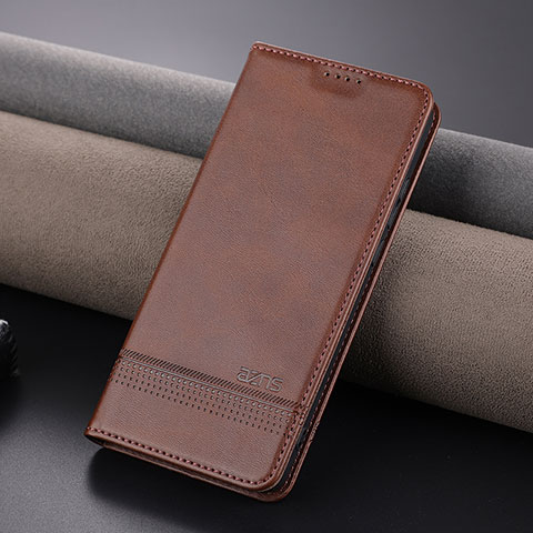 Handytasche Stand Schutzhülle Flip Leder Hülle YZ1 für Oppo K11 5G Braun