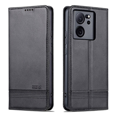 Handytasche Stand Schutzhülle Flip Leder Hülle YZ1 für Xiaomi Mi 13T 5G Schwarz