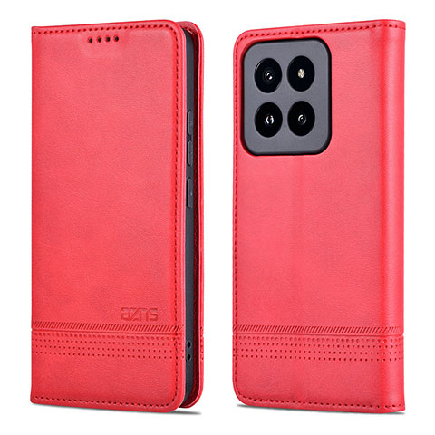 Handytasche Stand Schutzhülle Flip Leder Hülle YZ1 für Xiaomi Mi 14 5G Pink