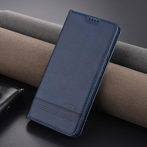 Handytasche Stand Schutzhülle Flip Leder Hülle YZ1 für Xiaomi Redmi Note 13 Pro+ Plus 5G Blau