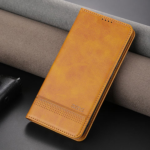 Handytasche Stand Schutzhülle Flip Leder Hülle YZ2 für Huawei Nova 11 Ultra Hellbraun