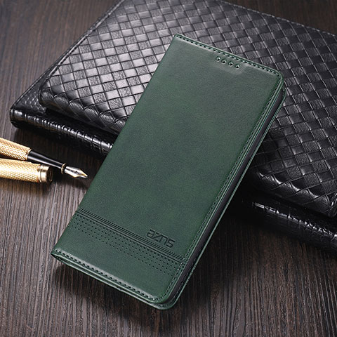 Handytasche Stand Schutzhülle Flip Leder Hülle YZ2 für Oppo A78 5G Grün