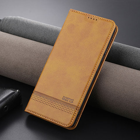 Handytasche Stand Schutzhülle Flip Leder Hülle YZ2 für Xiaomi Mi 13T Pro 5G Hellbraun