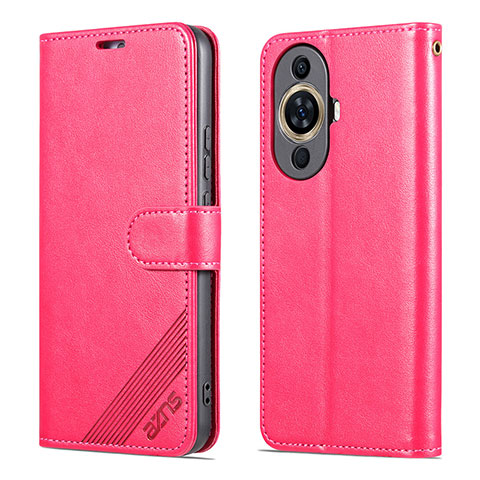 Handytasche Stand Schutzhülle Flip Leder Hülle YZ3 für Huawei Nova 11 Pink