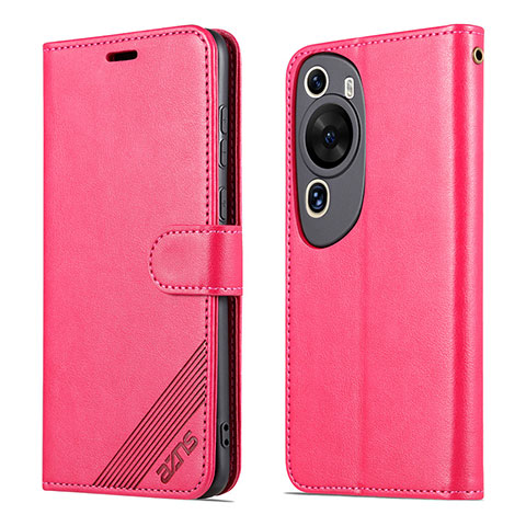 Handytasche Stand Schutzhülle Flip Leder Hülle YZ3 für Huawei P60 Art Pink