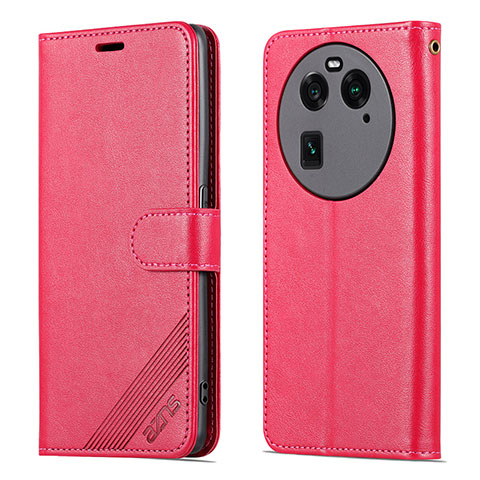 Handytasche Stand Schutzhülle Flip Leder Hülle YZ4 für Oppo Find X6 Pro 5G Pink