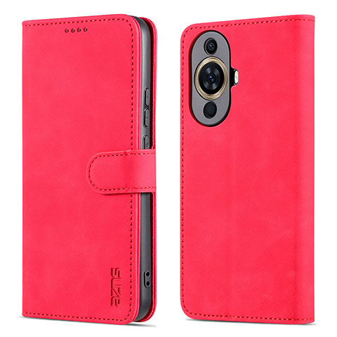 Handytasche Stand Schutzhülle Flip Leder Hülle YZ5 für Huawei Nova 11 Pink