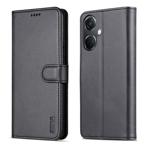 Handytasche Stand Schutzhülle Flip Leder Hülle YZ5 für OnePlus Nord CE 3 5G Schwarz