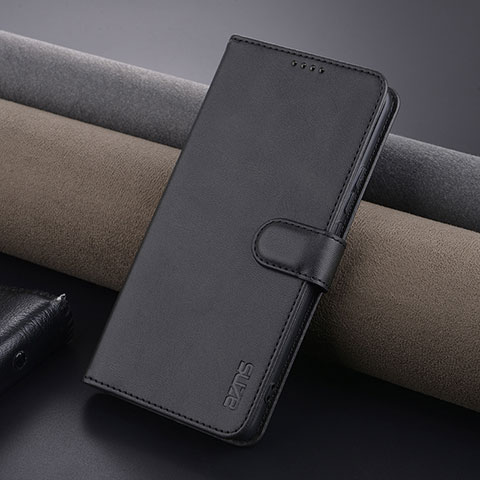 Handytasche Stand Schutzhülle Flip Leder Hülle YZ5 für Oppo A2 Pro 5G Schwarz