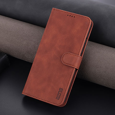 Handytasche Stand Schutzhülle Flip Leder Hülle YZ6 für Oppo Reno9 5G Braun