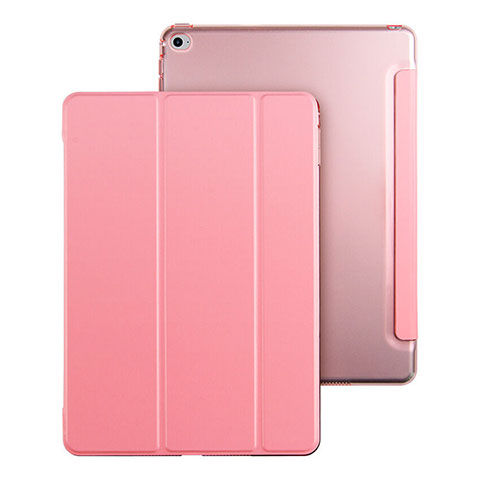 Handytasche Stand Schutzhülle Leder für Apple iPad Mini 4 Rosa