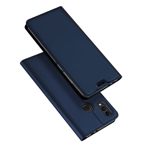 Handytasche Stand Schutzhülle Leder für Huawei Honor Play 8C Blau