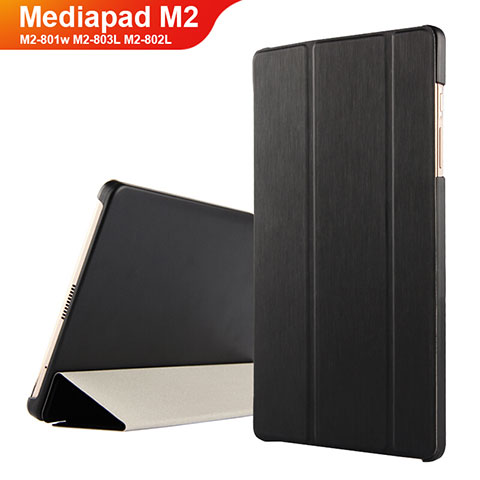 Handytasche Stand Schutzhülle Leder für Huawei Mediapad M2 8 M2-801w M2-803L M2-802L Schwarz