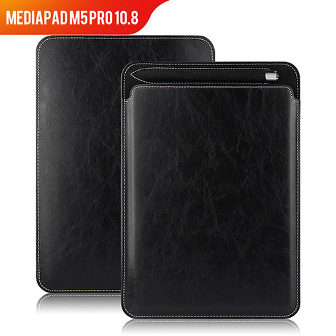 Handytasche Stand Schutzhülle Leder für Huawei MediaPad M5 Pro 10.8 Schwarz