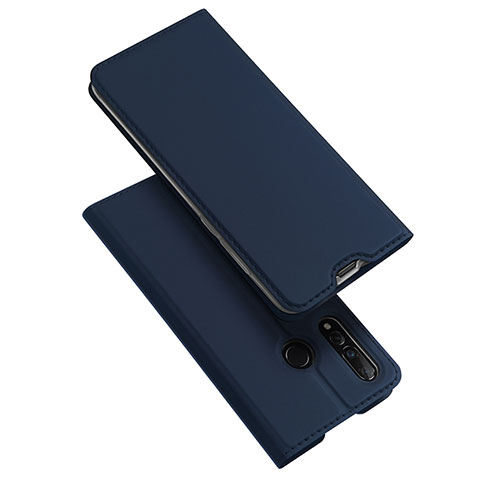 Handytasche Stand Schutzhülle Leder für Huawei Nova 4 Blau