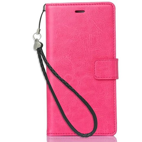 Handytasche Stand Schutzhülle Leder für Nokia 3.1 Plus Pink