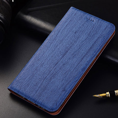 Handytasche Stand Schutzhülle Leder für Oppo Find X Blau