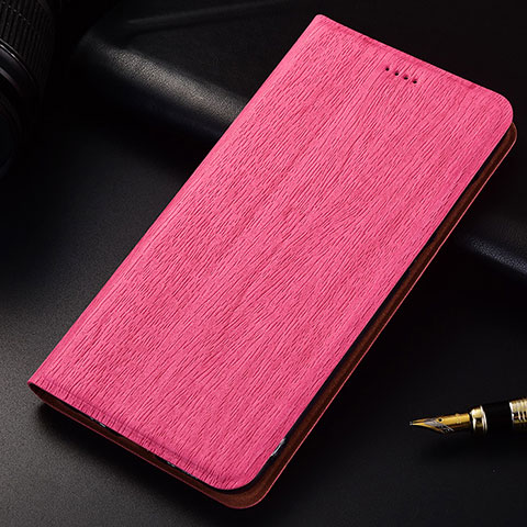 Handytasche Stand Schutzhülle Leder für Oppo Find X Pink