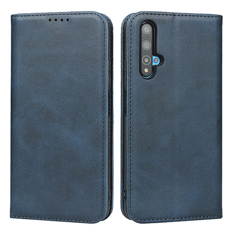 Handytasche Stand Schutzhülle Leder Hülle für Huawei Honor 20S Blau