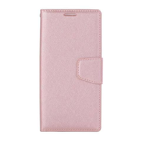 Handytasche Stand Schutzhülle Leder Hülle für Huawei Nova 3e Rosegold