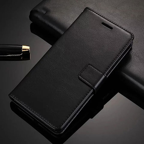 Handytasche Stand Schutzhülle Leder Hülle für Huawei Nova 6 Schwarz