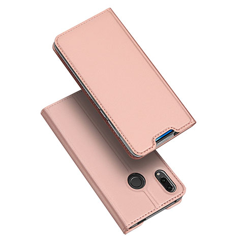 Handytasche Stand Schutzhülle Leder Hülle für Huawei P Smart Z Rosegold