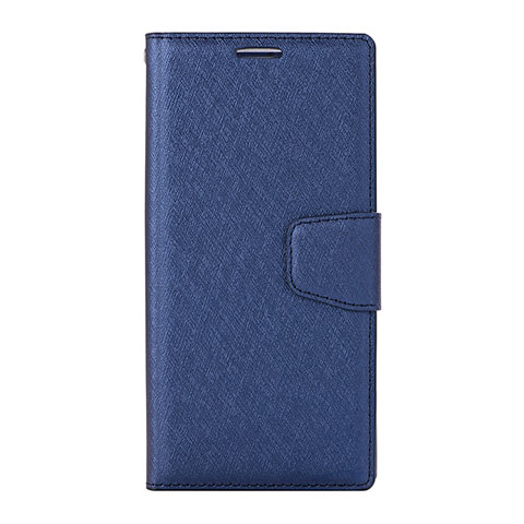 Handytasche Stand Schutzhülle Leder Hülle für Huawei P20 Lite Blau