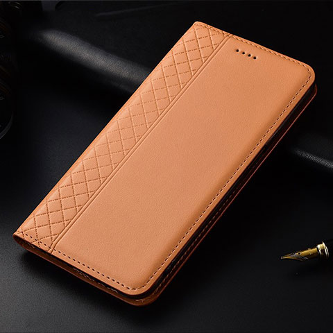 Handytasche Stand Schutzhülle Leder Hülle für OnePlus 7T Orange