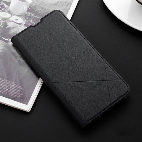 Handytasche Stand Schutzhülle Leder Hülle für Oppo Reno2 Z Schwarz