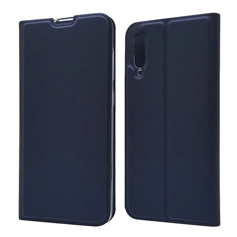 Handytasche Stand Schutzhülle Leder Hülle für Samsung Galaxy A70S Blau